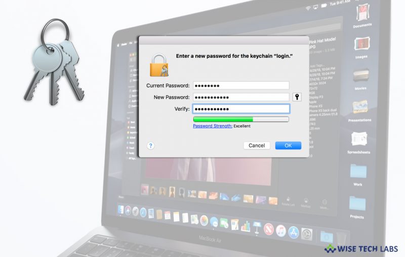 My mac keeps asking for keychain password
